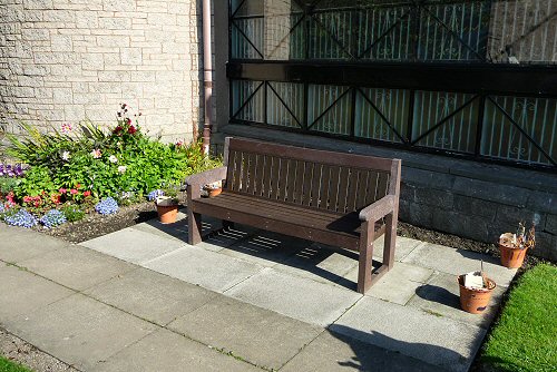 New Garden Bench as part of the Community Garden